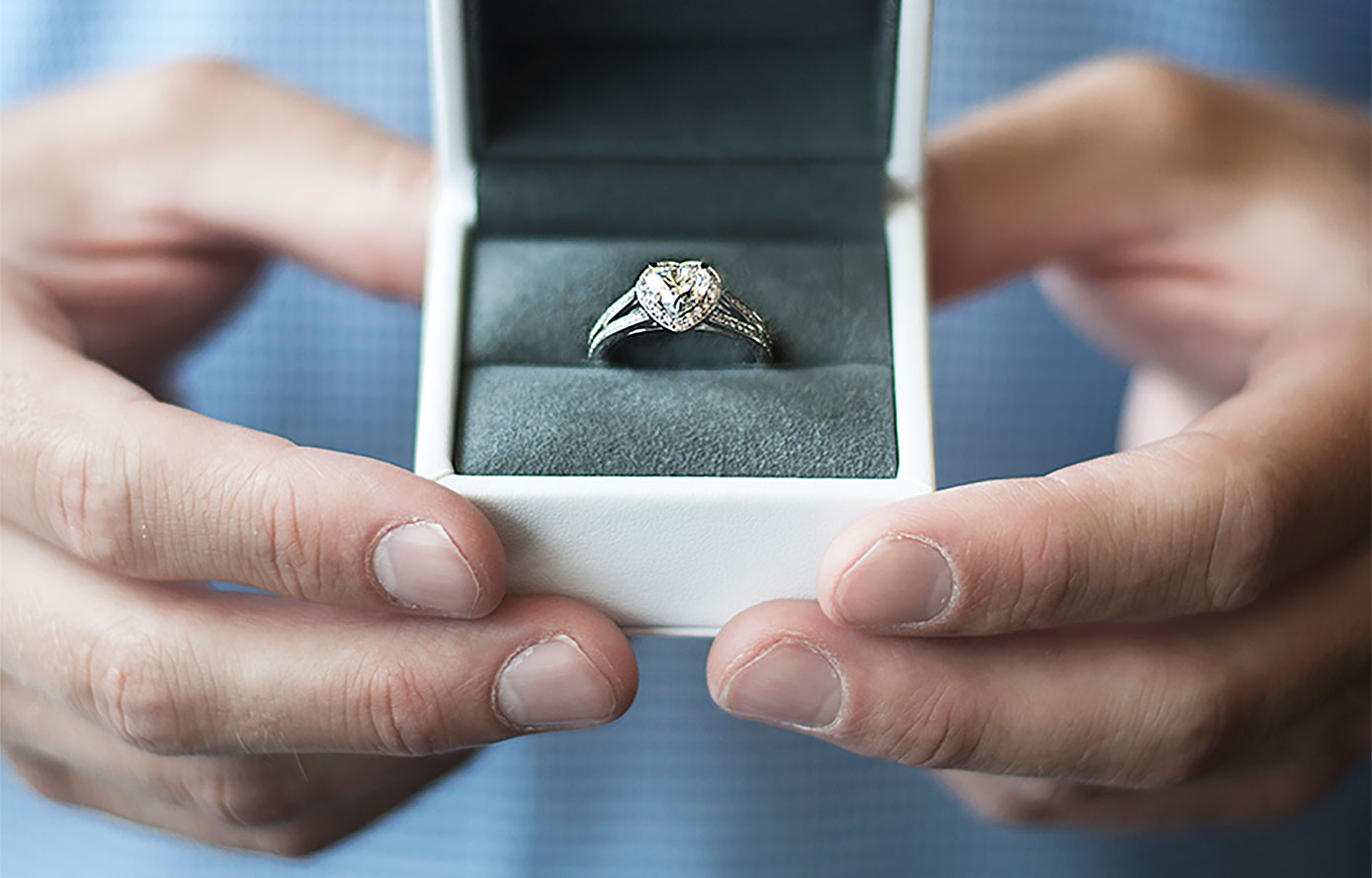 De qué lado se pone una mujer el anillo de matrimonio?