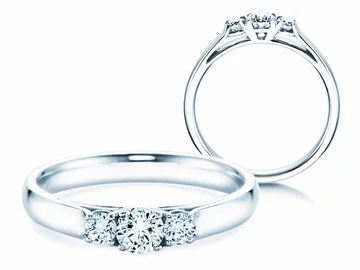 Compre un anillo con 3 | anillosdecompromiso.es